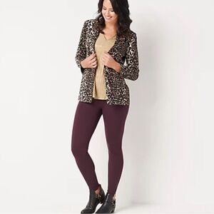 Spanx ankle length Ponte leggings Brandywine Size Medium